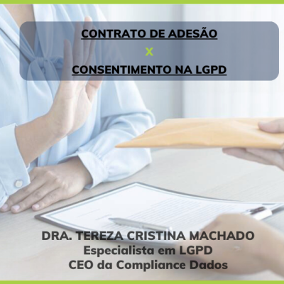Contrato de Adesão X Consentimento na LGPD
